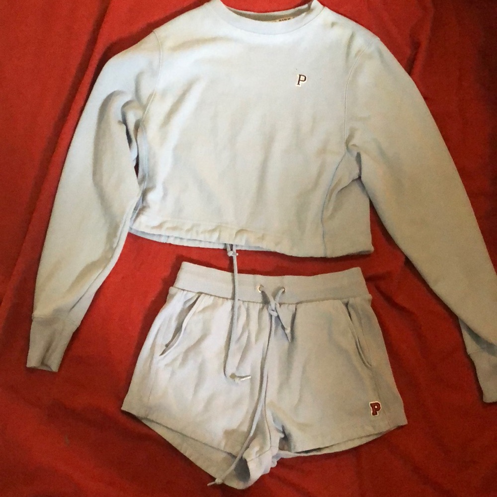 Never been worn pink set